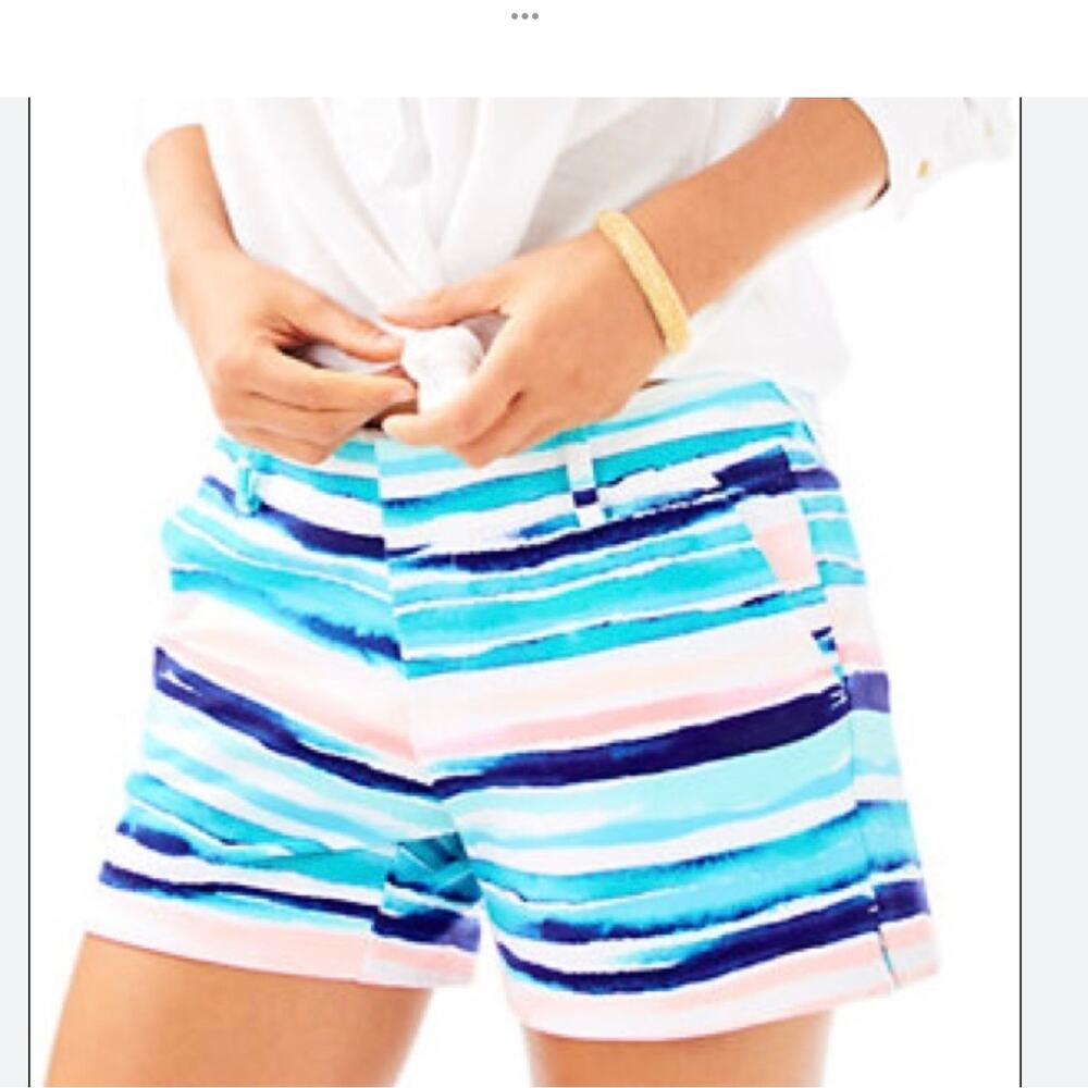 Lilly Pulitzer Knit Callahan Shorts Size 4